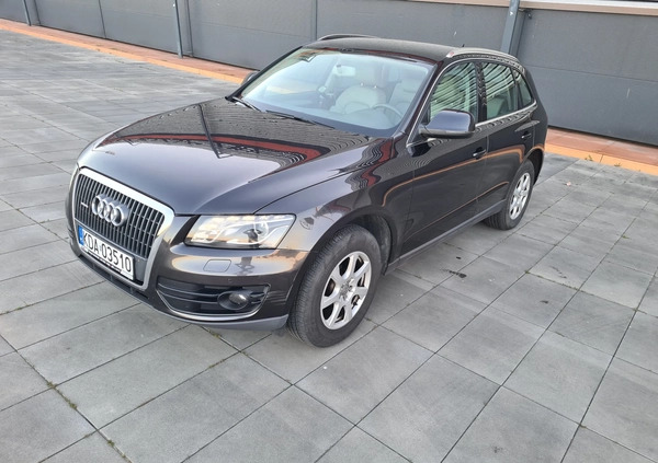 Audi Q5 cena 48500 przebieg: 198121, rok produkcji 2010 z Suchowola małe 326